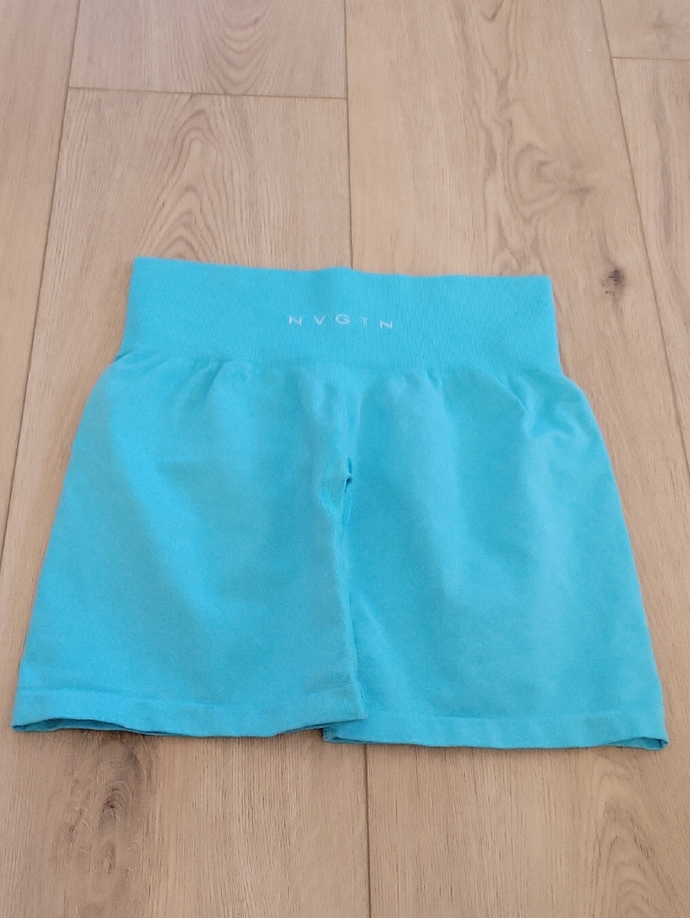 NVGTN Bright Turquoise Active Shorts